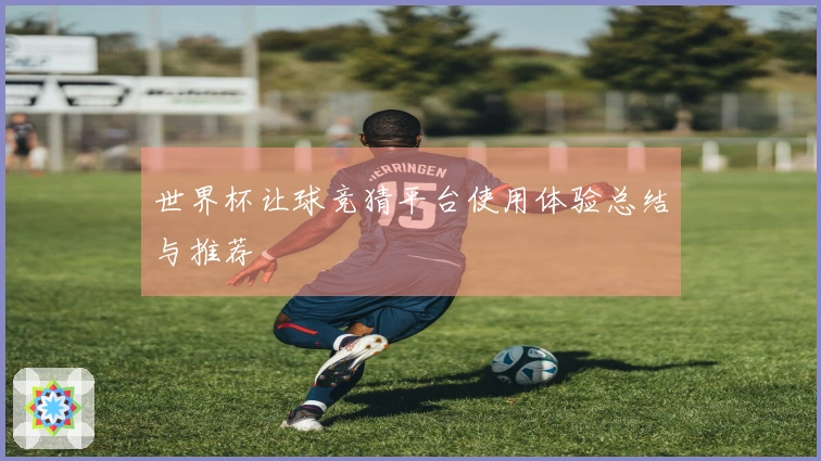 世界杯让球竞猜平台使用体验总结与推荐